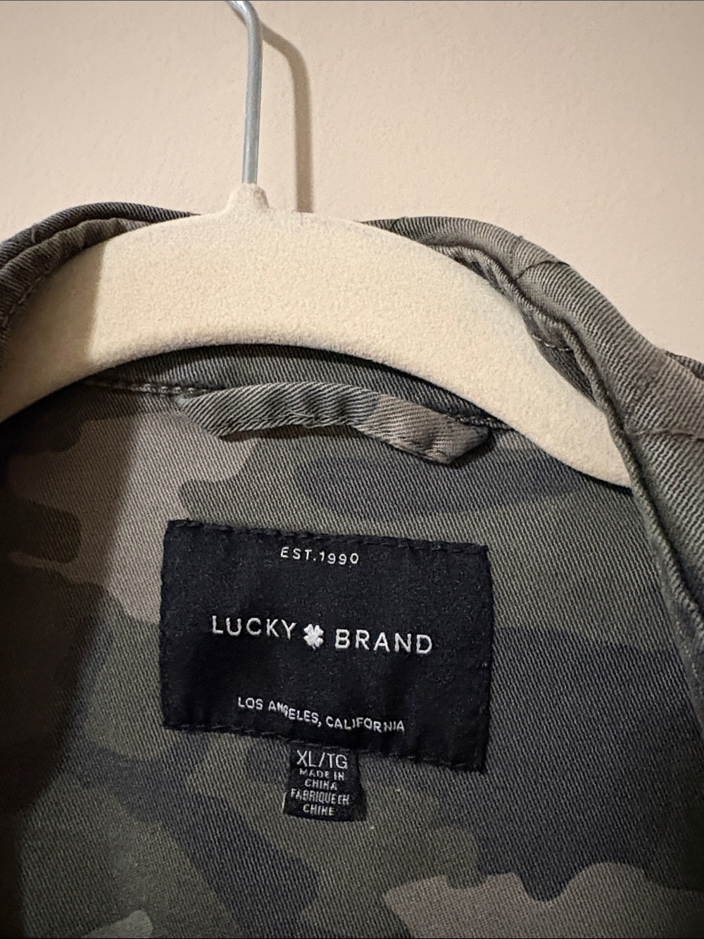 Lucky Brand Olive Camo  Field Jacket - Picture 2 of 12